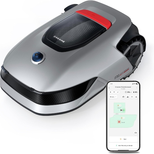 Mähroboter ohne Begrenzungskabel für Flächen bis 1.000 m², automatische Hinderniserkennung, OmniSense-Technologie, Intuitives Bereichsmanagement