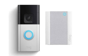 Ring Battery Video Doorbell Plus + gratis Chime