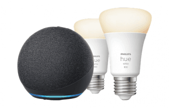 Philips Hue Erweiterungs-Set mit Alexa Lautsprecher