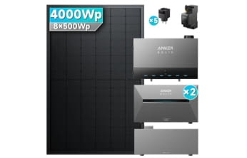 Anker   SOLIX   Power   Dock   mit   Solarbank   3   E2700   Pro   x   2   Balkonkraftwerk   speicher   mit   500W   Solarmodul   Set
