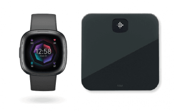 Fitbit Sense 2 + Aria Air Körperfettwaage