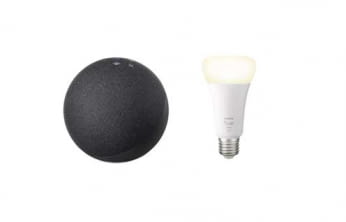 Amazon Echo Dot Philips Hue Bundle