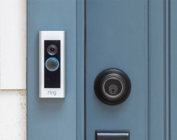 Smarte Ring Video Doorbell Türklingeln bewachen rundum die Uhr die Haustür