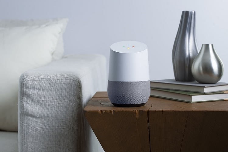Google Home wird über den Google Assistant sprachgesteuert