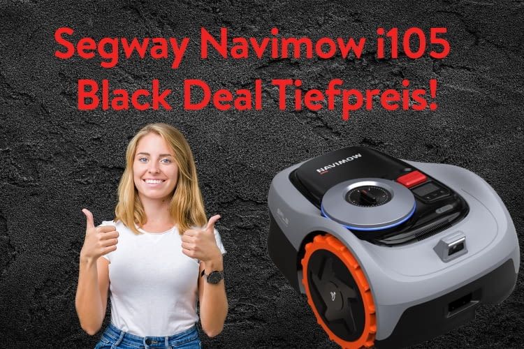 Zum Black Friday gibt es den Segway Navimow zu einem neuen Tiefstpreis + kostenlose Garage!