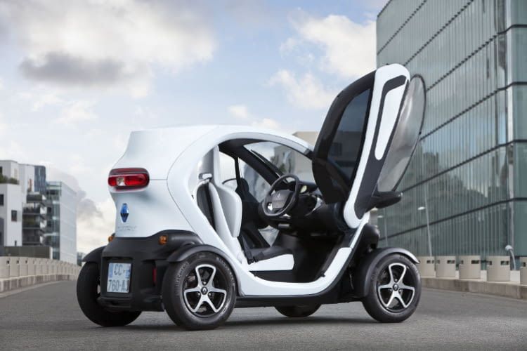 Renault Twizy - das Elektroauto mit Flügeltüren und 100 km Reichweite