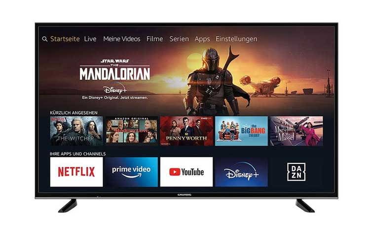 Der 49 Zoll TV Grundig Fire TV Edition ist ein 4K UHD Fernseher mit integriertem Fire TV
