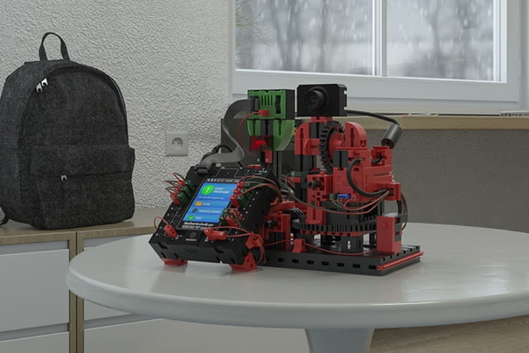 Mit ROBOTICS TXT können sich Kinder ihr eigenes Smart Home bauen