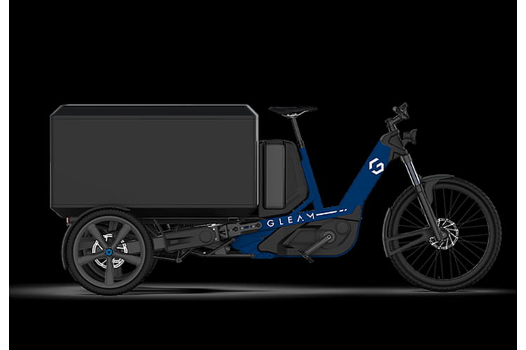 Das Gleam Cargo eBike Lastenrad soll eine Alternative zum Auto bieten