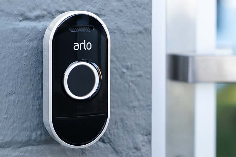 Lässt sich einfach installieren: die intelligente Türklingel Arlo Audio Doorbell