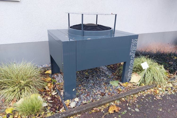 Das richtige Fundament ist entscheidend für die Aufstellung der Wärmepumpe