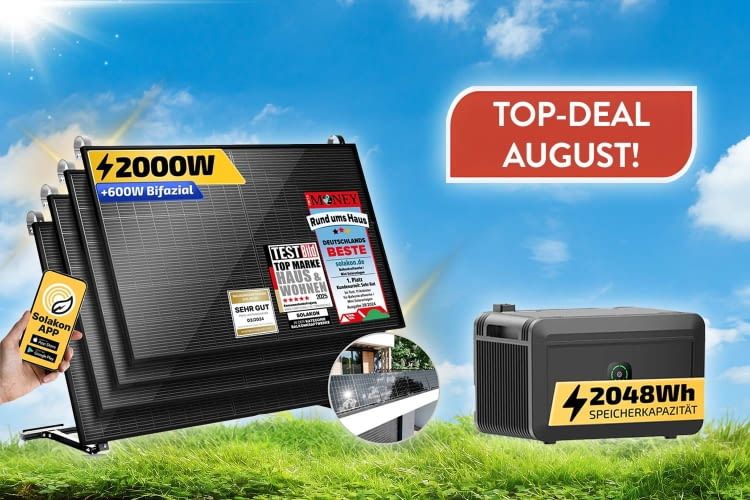 Im August wird es nochmal heiß - mit den Solakon Top Deals sparen!