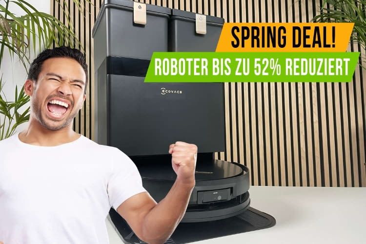 ECOVACS haut mega Deals im Frühling raus - darunter sind von uns getestete Top-Roboter