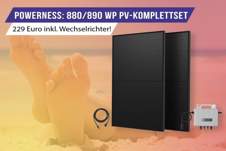 Der Solar-einstieg ist jetzt so günstig, dass man es sich im Urlaub gutgehen lassen kann!