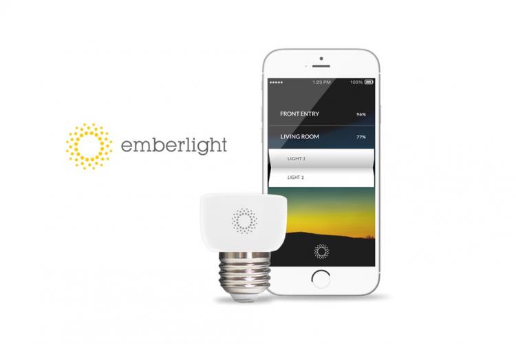 Emberlight Smarthome App und LED Leuchte