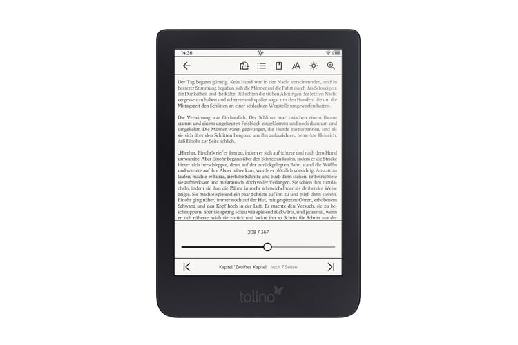 eReader Tolino Shine 3 im Test-Überblick
