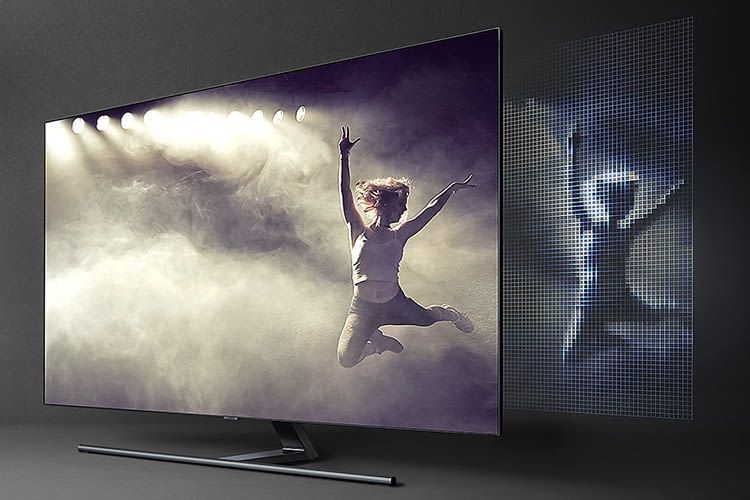 Samsungs QLED 75 Zoll Fernseher Q9FN - der TV-Bolide macht das Wohnzimmer zum Kino