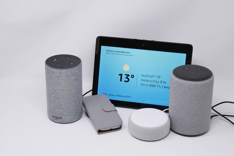 Alexa App und Sprachsoftware sind mit vielen Lautsprechern kompatibel