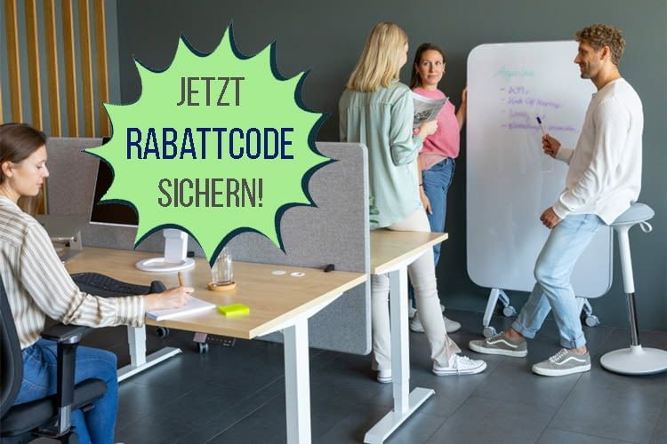 Wir kennen die besten Rabattcodes für ergonomische Büromöbel