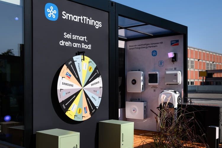 Bei der Samsung Road Show kann jeder Smart Home Feeling live erleben