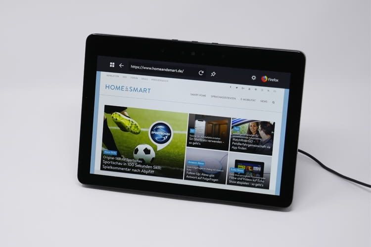 Über Echo Show lassen sich zum Beispiel auch unsere Ratgeber abrufen