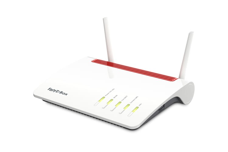 Das Topmodell 6890 LTE von FRITZ!Box glänzt mit Datenraten von bis zu 1.733 MBit/s