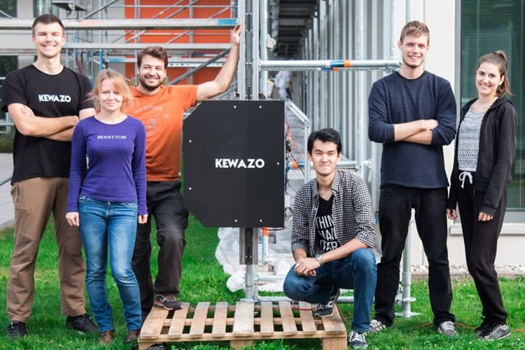 Das Münchner Start-up hat einen Roboter für die Gerüstmontage konzipiert