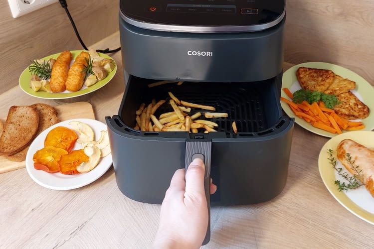 Wir haben bereits viele Rezepte mit unterschiedlichen Heißluftfritteusen ausprobiert