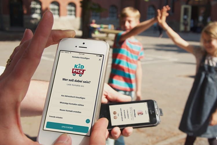 Kidpick: Mobile Netzwerk-App für smarte Eltern