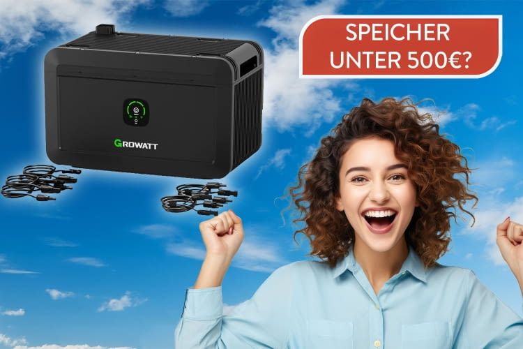 Das ist der günstigste Balkonkraftwerkspeicher Deal des Sommers!