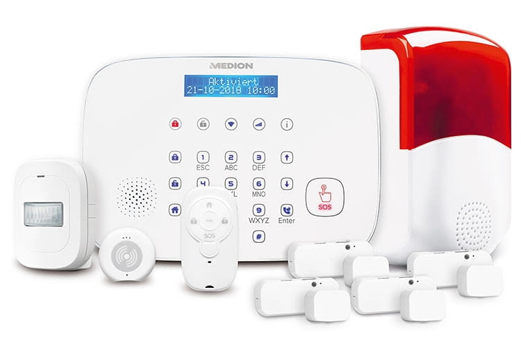 Günstig bei ALDI NORD: MEDION P85774 Smart Home Alarmsystem