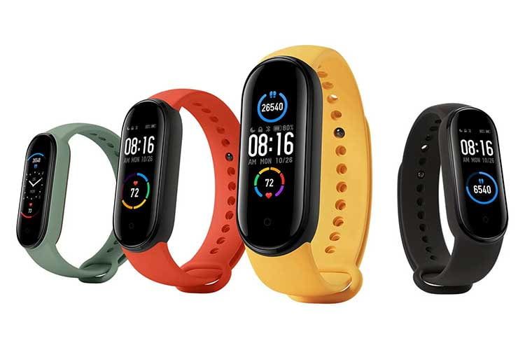 Xiaomi Mi Band 5 - das Fitness-Armband ist mit verschiedenen Armbändern erhältlich