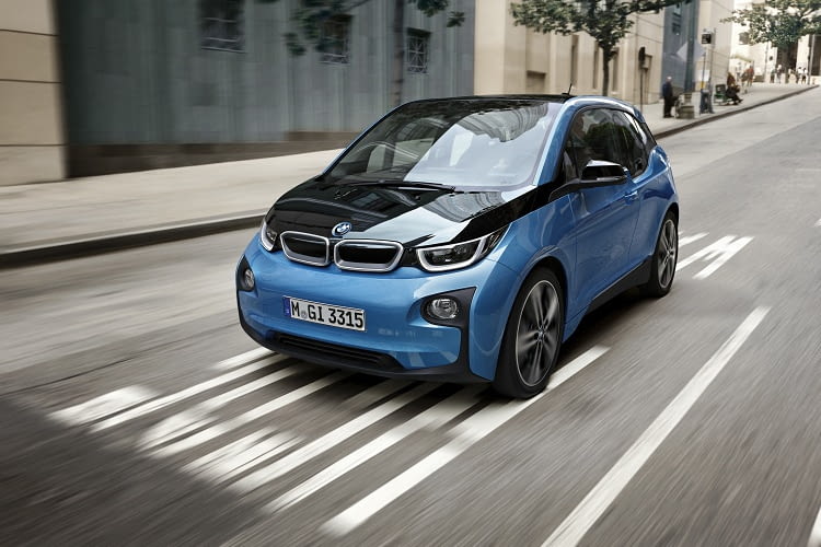 Der BMW i3 ist ein Elektroauto mit hochwertigem Interieur und schöner Optik