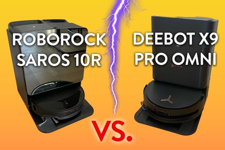 Welches Saugroboter Modell ist besser – DEEBOT X9 oder Saros 10R?