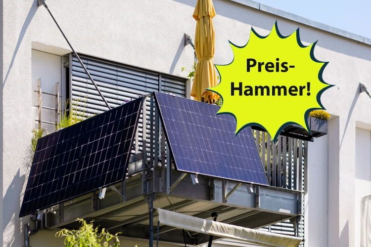 Bei diesem Balkonkraftwerk Deal sind mehrere hundert Euro Rabatt drin