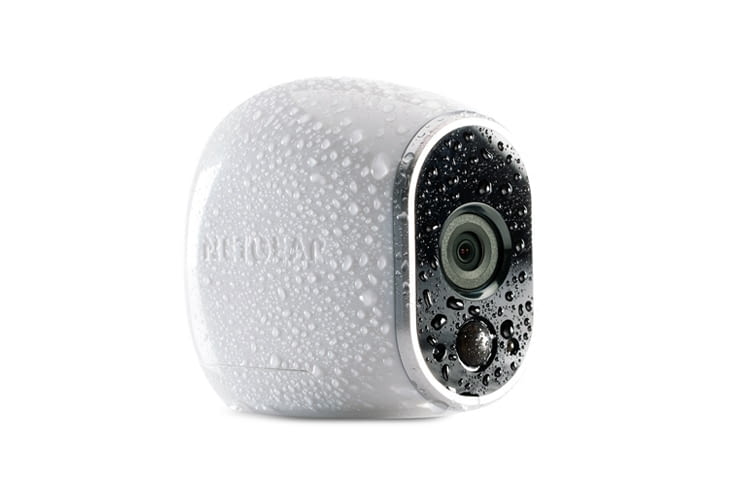 Die Arlo Überwachungskamera für Smart Homes ist wasserfest