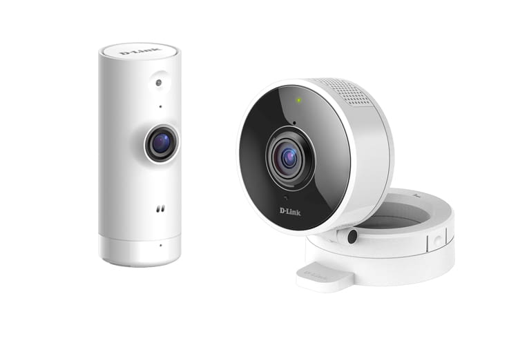 Beide Kameras sind über den mydlink Home Skill Alexa kompatibel