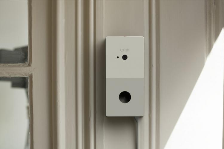 So sieht die Chui Smart Doorbell aus, die bei Kickstarter finanziert werden soll