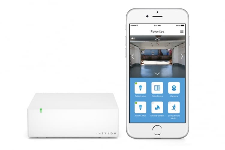 Insteon Hub mit einem iPhone und einer Apple Watch - Smart Home