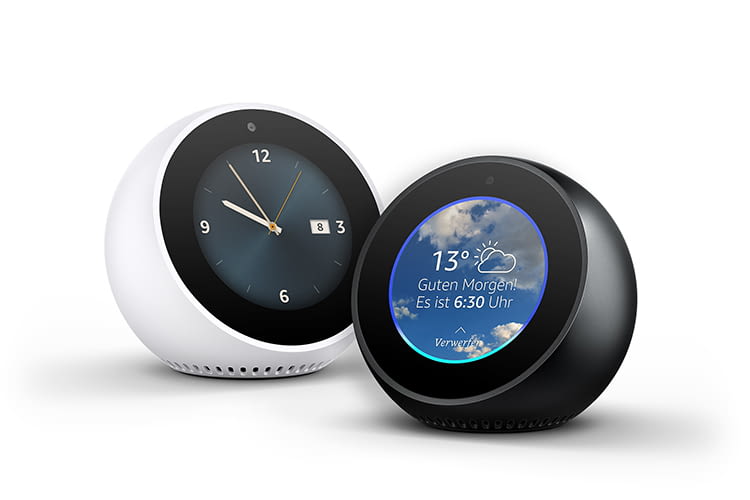 Amazon Echo Spot: Der intelligente Mini-Lautsprecher mit Display ist ab sofort bestellbar