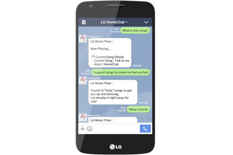 LG HomeChat - Chat mit den Haushaltsgeräten