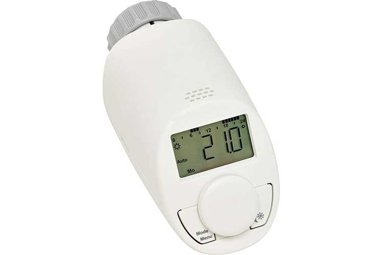 Mit dem Eqiva Thermostat Modell N können individuelle Heizprogramme eingestellt werden