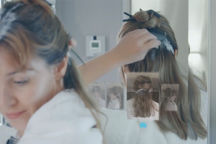 4D-Visualisierung hilft sowohl beim Schminken als auch bei komplizierten Frisuren