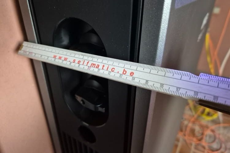 Der Anker X1 ist nur ca. 16 Zentimeter tief