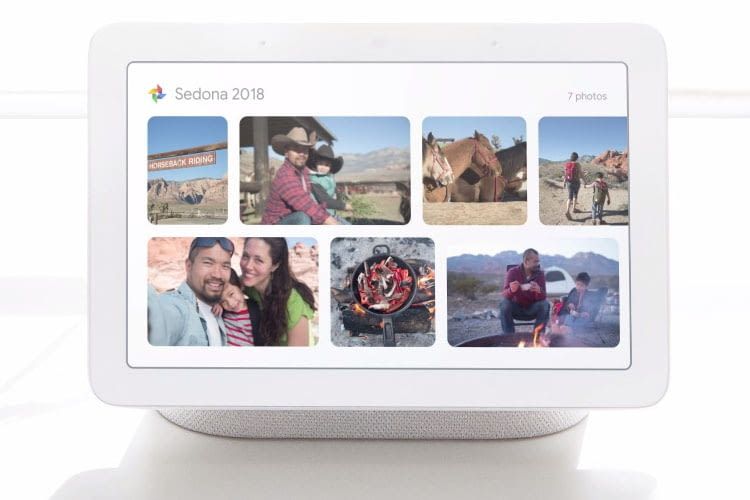 Dank Zugriff auf Google Photos wird Google Home Hub zum digitalen Bilderrahmen
