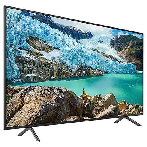Mit dem 55 Zoll Fernseher Samsung RU 7179 machen Käufer nichts falsch - der TV bietet aktuelle Technik zum fairen Preis