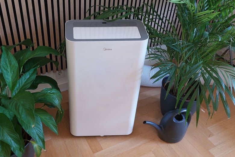 Diese mobile Klimanlage ist für bis zu 31 m² große Räume ausgelegt