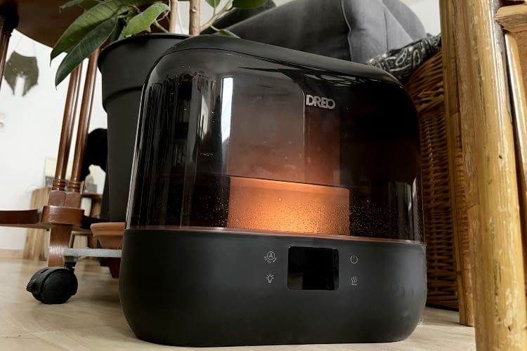 Der Dreo bietet eine attraktive LED-Beleuchtung