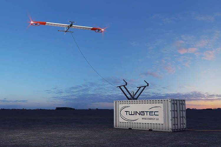 Start, Landung und Energiegewinnung erledigt TwinTec TT100 vollautomatisch 