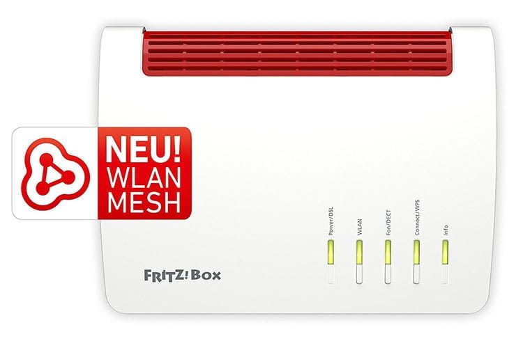 Die FRITZ!Box 7590 bietet Mesh-Funktionalität 